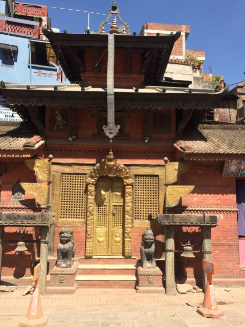 Beautiful little temples like this were everywhere in Thamel, Kathmandu