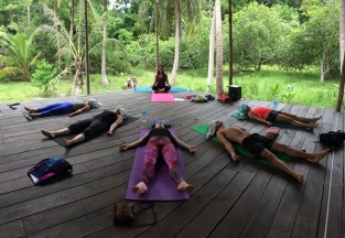 Yoga TTC course at Samma Karuna